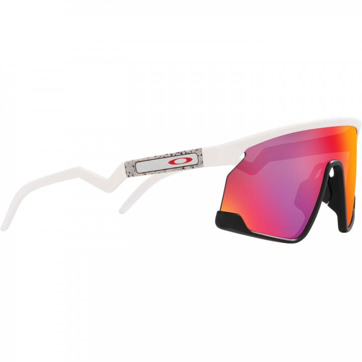 Oakley BXTR Matte Dessert Tan Prizm Ruby Cricket Sunglasses @ Side View 2