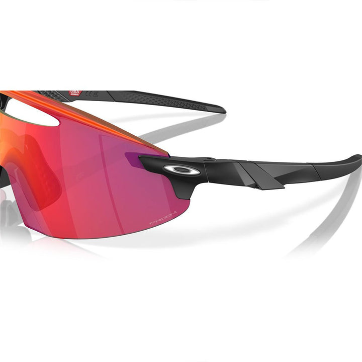 Oakley Encoder Ellipse Black Prizm Road Cricket Sunglasses @ Front Side View