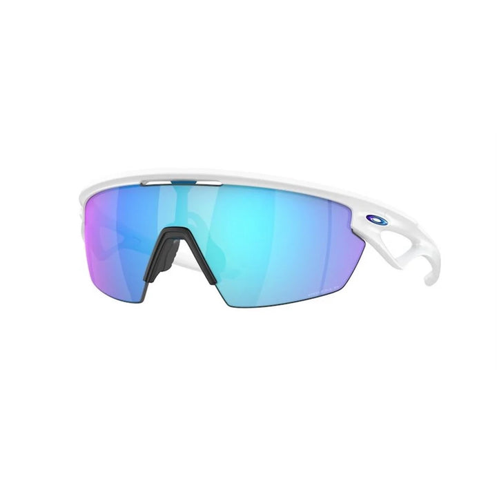 Oakley Saphaera Matte White Prizm Cricket Sunglasses