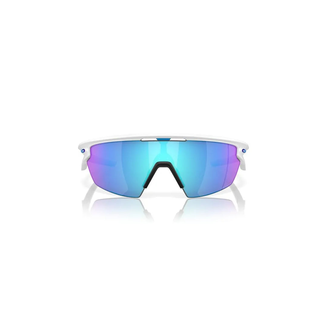 Oakley Saphaera Matte White Prizm Cricket Sunglasses