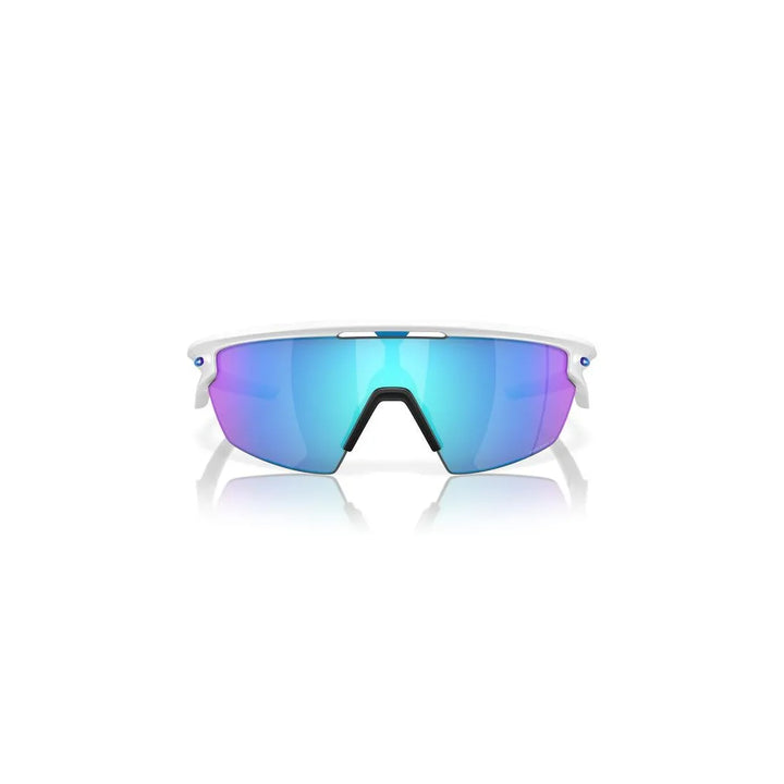 Oakley Saphaera Matte White Prizm Cricket Sunglasses