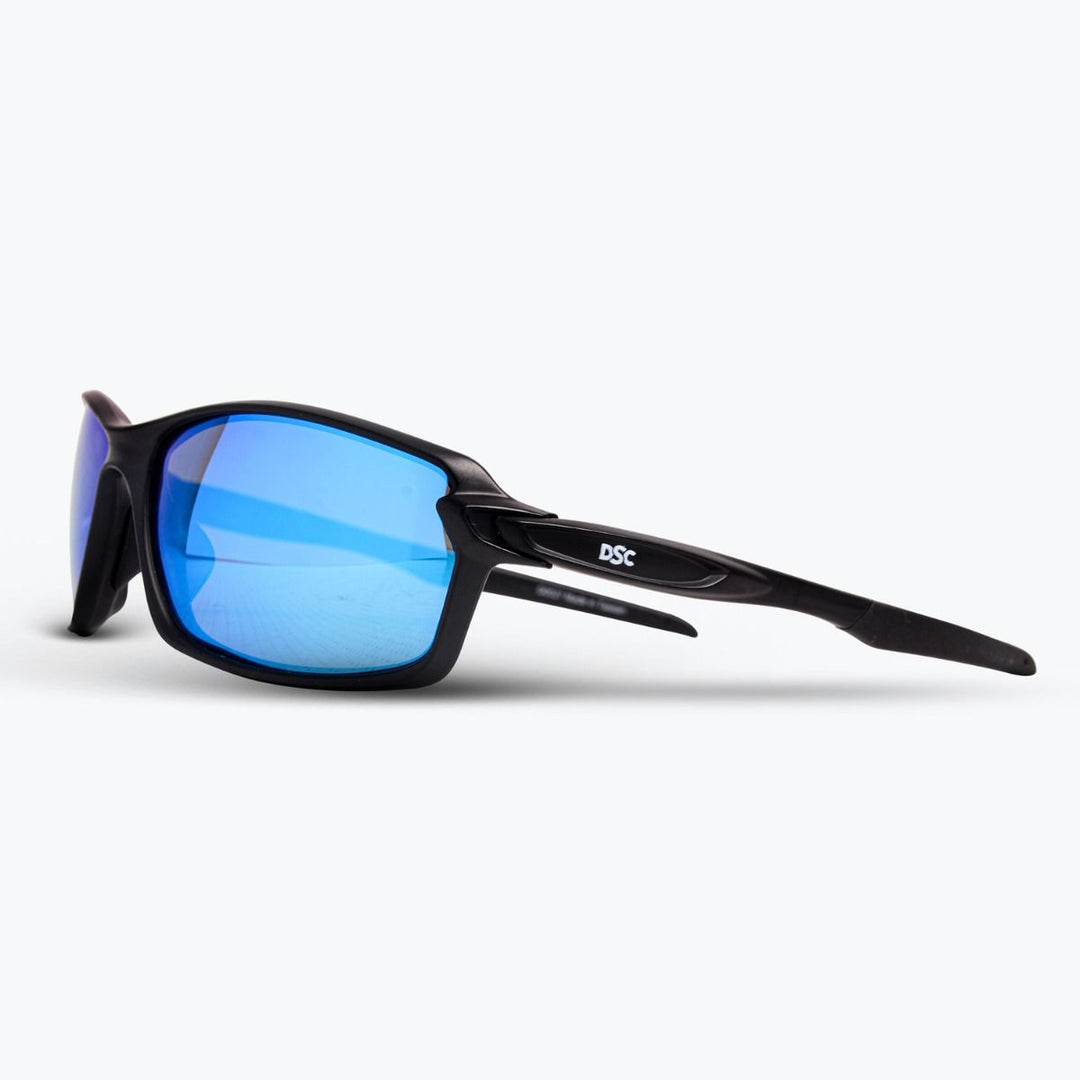 DSC Polarized Pro Cricket Sunglasses Ice Blue @ Side View