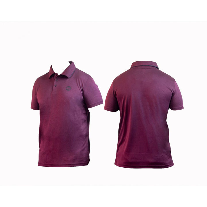 SS Pro Polo Cricket Shirt Half Sleeves Maroon @ Front View