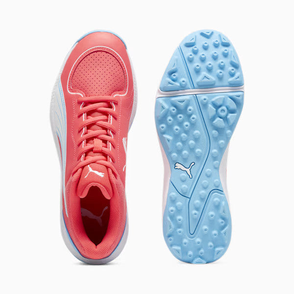 Puma 24 FH 10769902 Cricket Rubber Shoes Fire Orchid Size