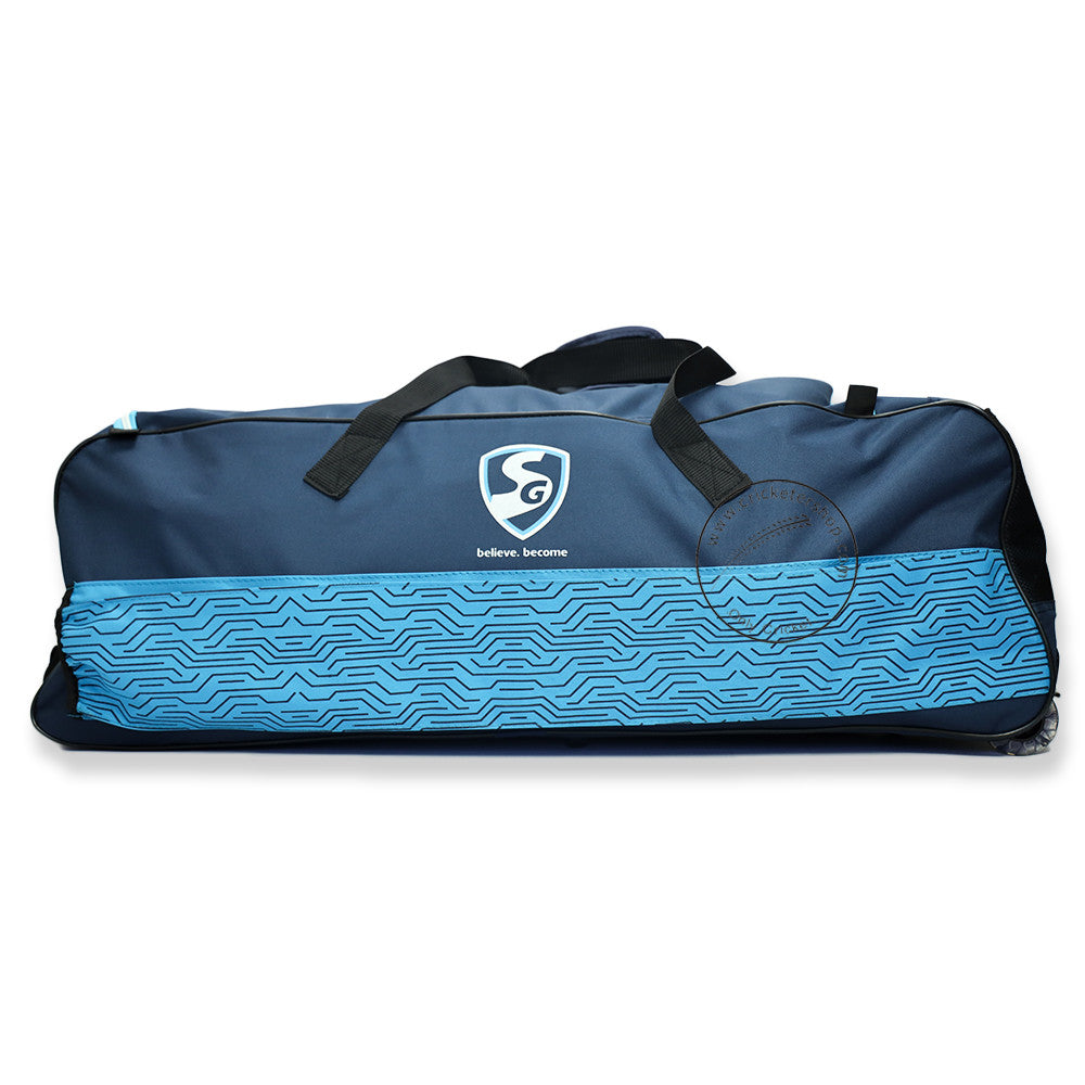 SG Superpak Cricket Kit Bag | Black/Camo Grey/Orange | Large Main Compartment | Shoe Storage | 86x28x28 Cm