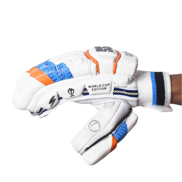 SS T20 Cricket Batting Gloves Mens Size-Right Handed Batsman @ Side View