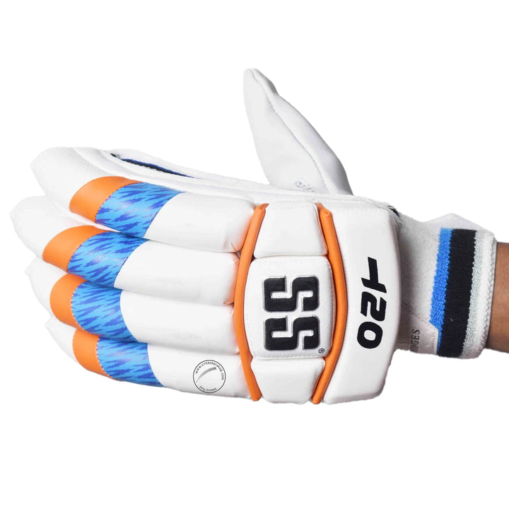 SS T20 Cricket Batting Gloves Mens Size-Right Handed Batsman - Cricketershop