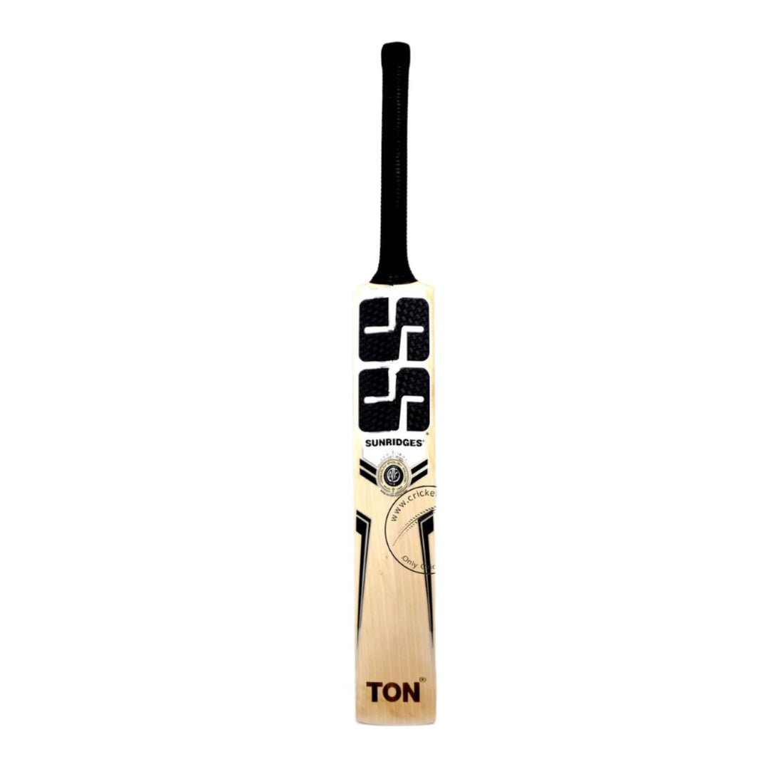 SS Ton Limited Edition English Willow Cricket Bat Size SH @ Back View