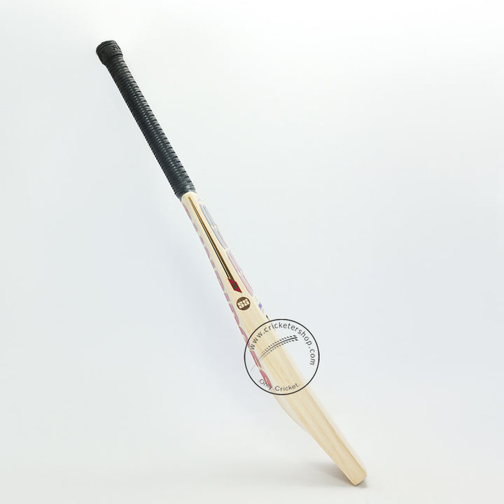 SS Vintage Finisher 7 English Willow Cricket Bat Size SH @ Side View