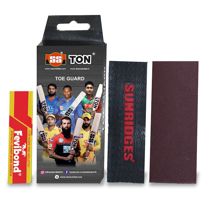 SS Cricket Bat Toe Guard Pack @ Front View