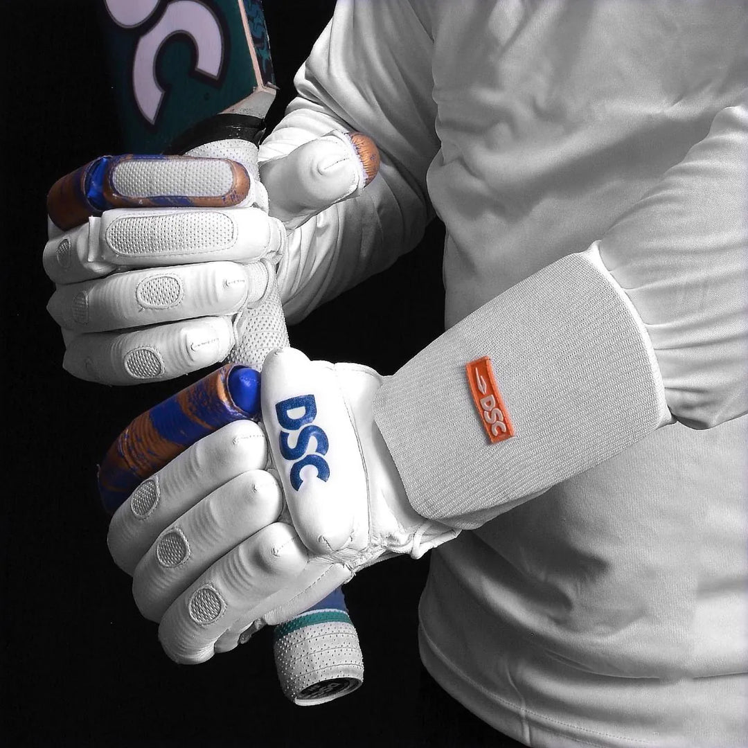 DSC Cricket Batting Arm Guard Shield White