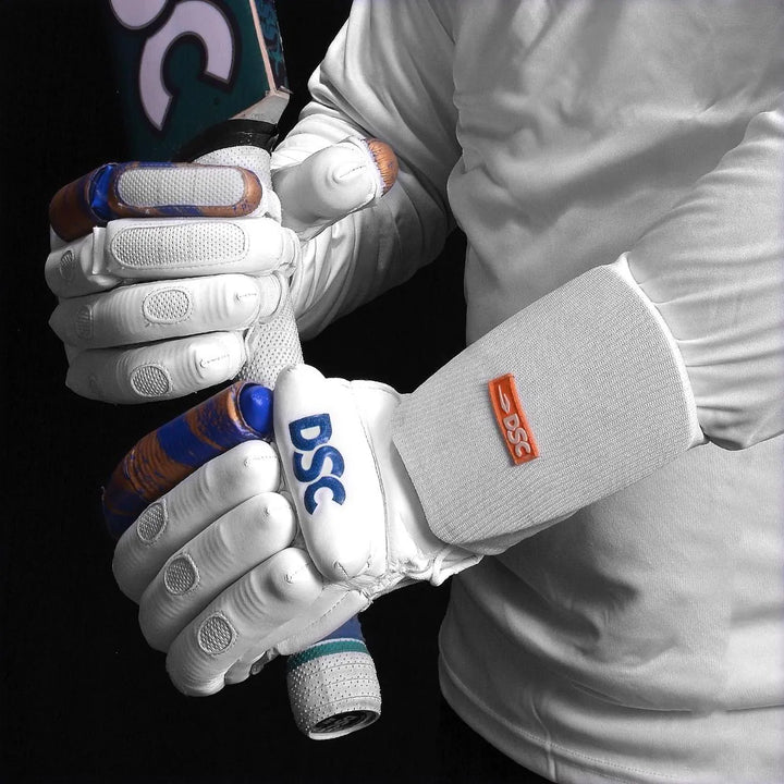 DSC Cricket Batting Arm Guard Shield White