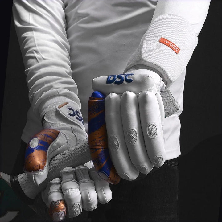 DSC Cricket Batting Arm Guard Shield White